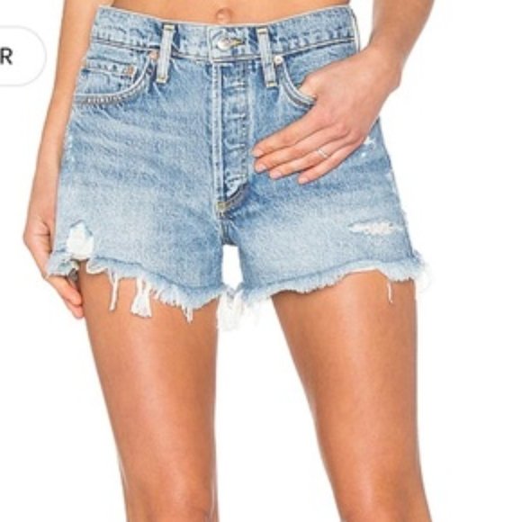 AGOLDE Parker Vintage Cut Off Short in Swapmeet 26 - Picture 3 of 16